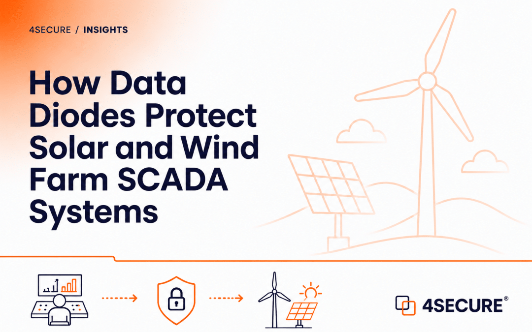 How Data Diodes Protect Solar and Wind Farm SCADA Systems